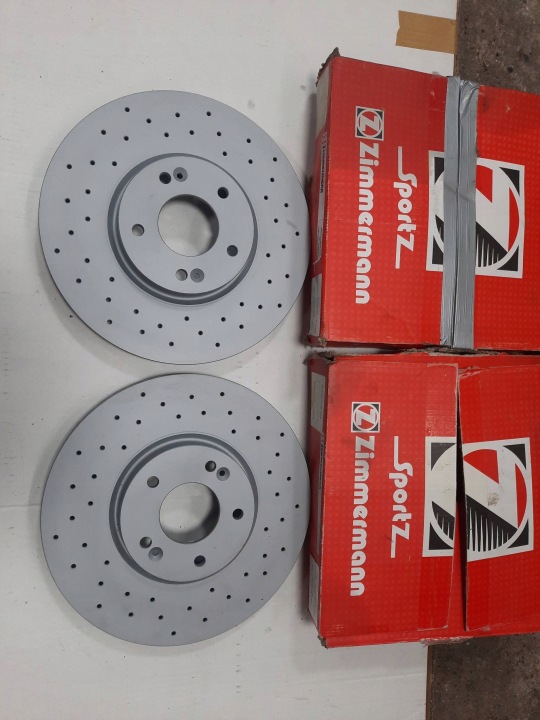 Zimmermann jarrulevyt 2kpl 285351652 Hyundai Santa Fe II 06- eteen
