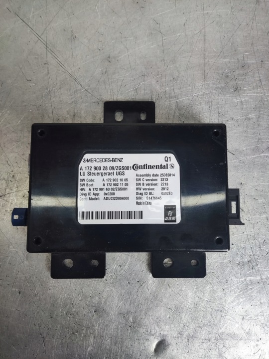 MERCEDES A KLASA W176 TEMPOMATIN OHJAUSYKSIKKÖ A1729021005
