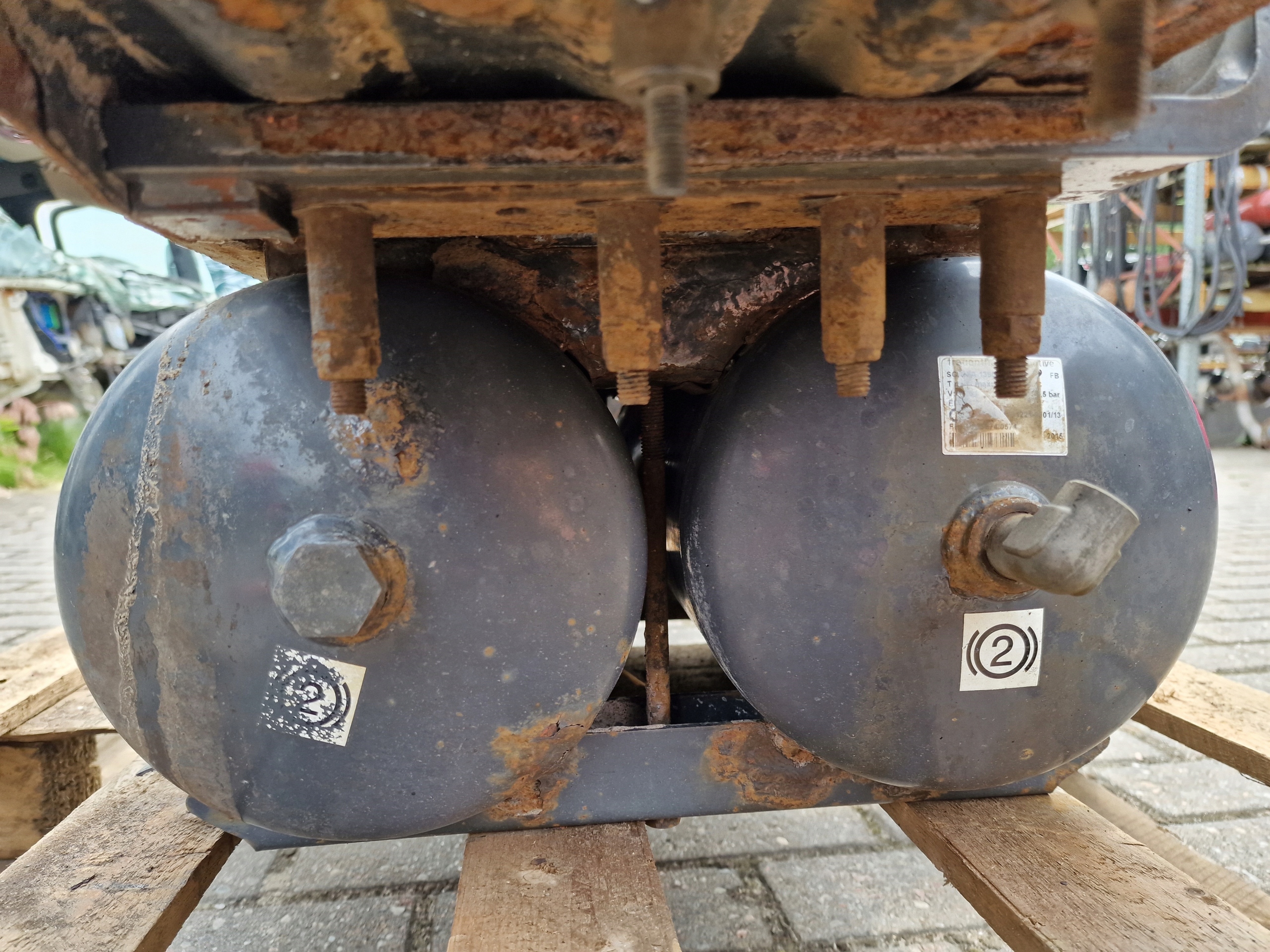 Suporte Caixa Bateria Scania R 2016256 2007911 1360401 image 7