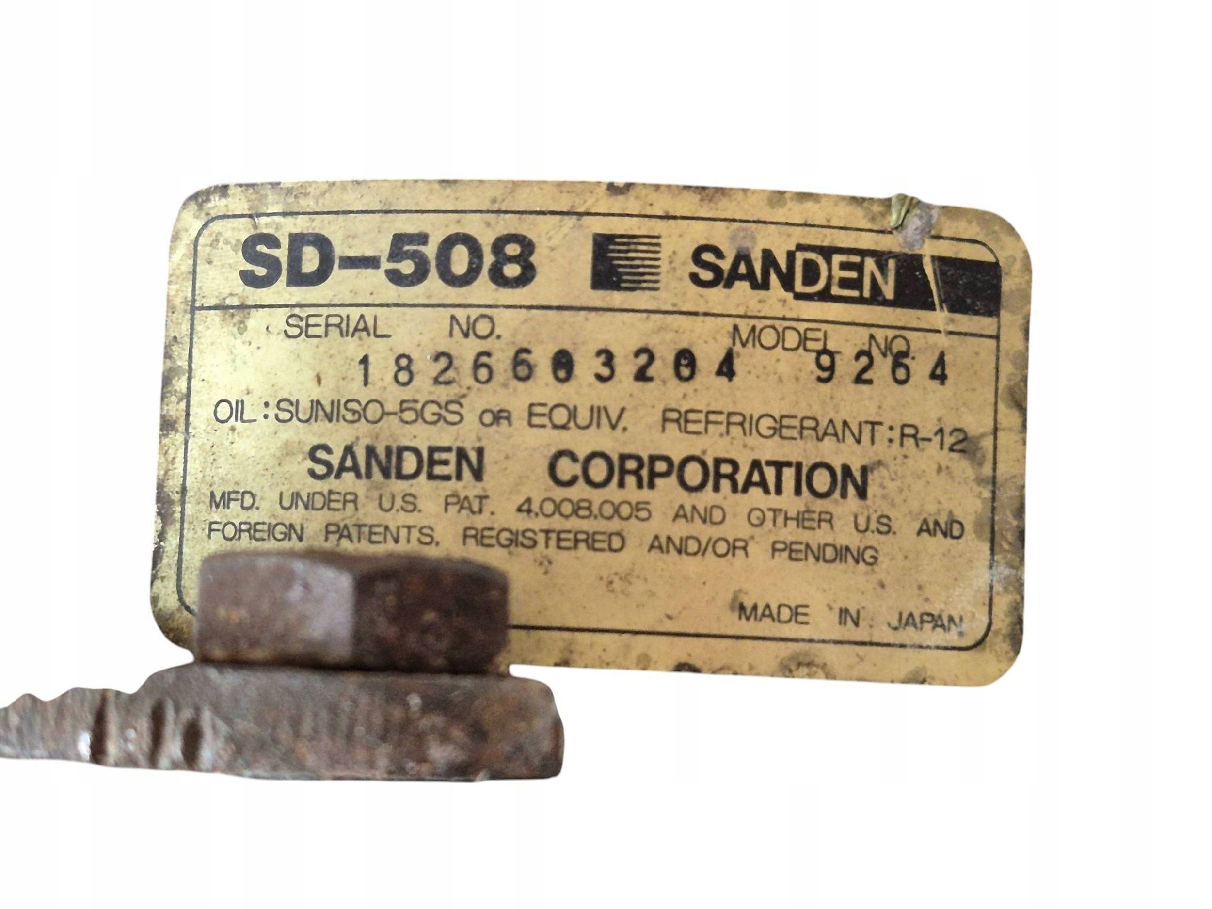 Ilmastoinnin kompressori SD-508 image 8