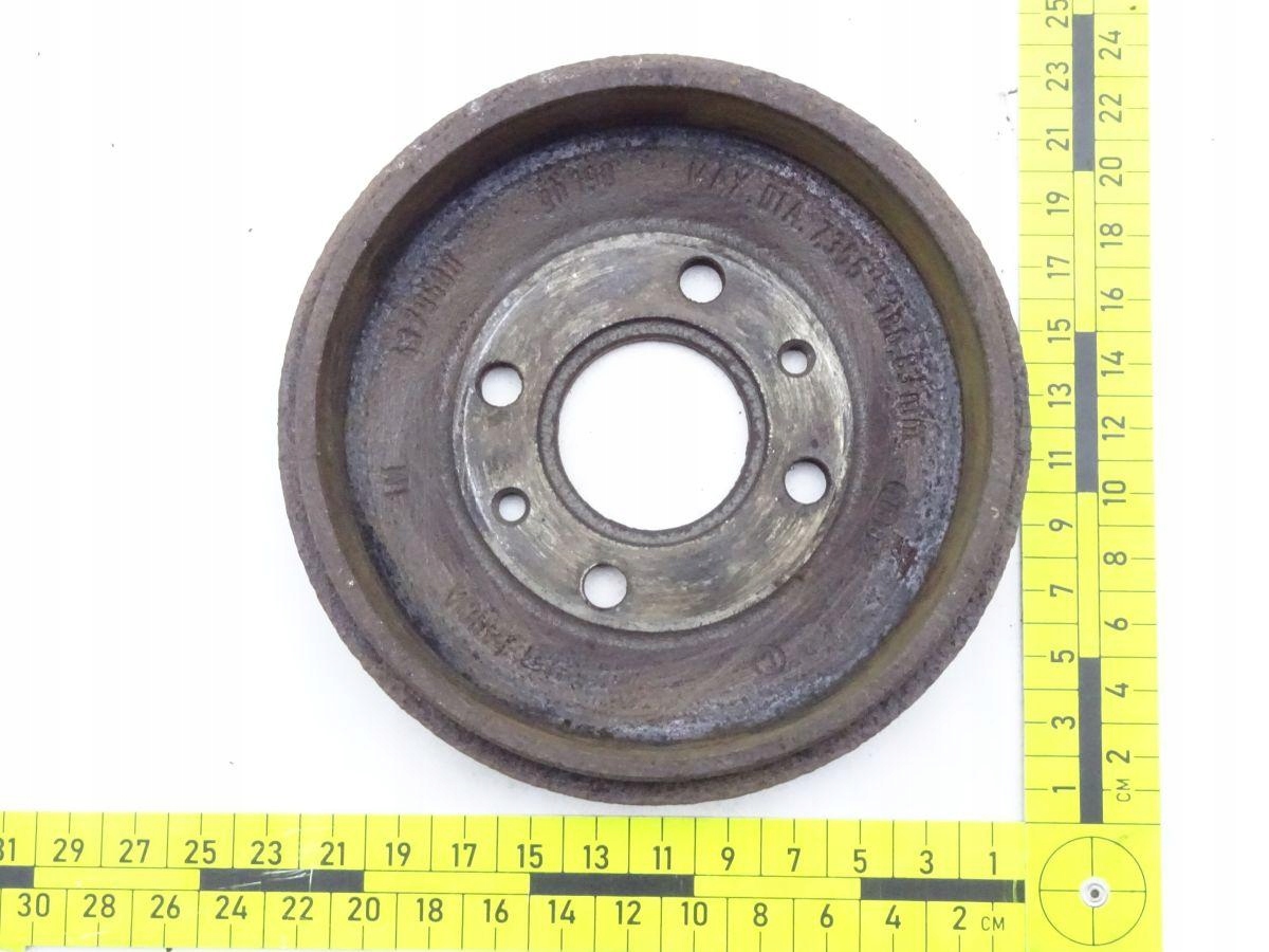 FIAT PANDA I 141 80-03 Bremsstrommel hinten Original 4379680 image 5