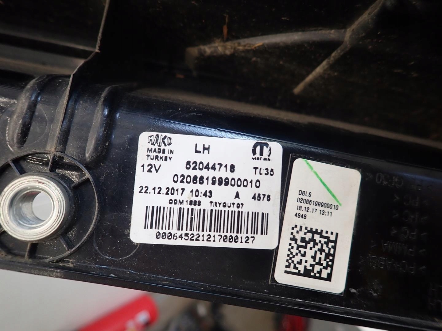 Lanterna traseira esquerda FIAT DOBLO II LIFT 2015- 52044718 image 3