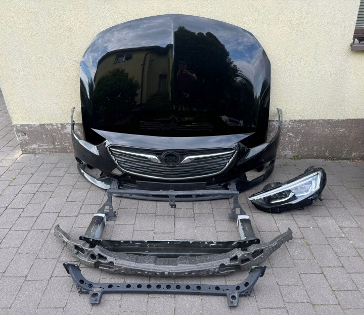 OPEL INSIGNIA B 17- MASKA STÖTFÅNGARE FRAM BALK STRÅLKASTARE FRAM