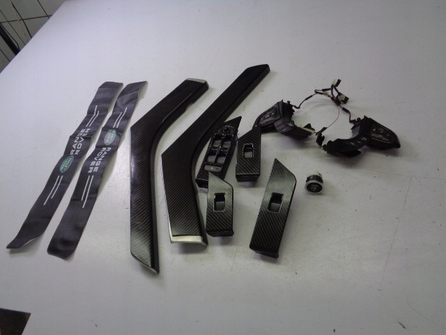 LISTWY DEKORY PANELE CARBON RANGE ROVER EVOQUE I L538 2.2 DIESEL 13 ROK