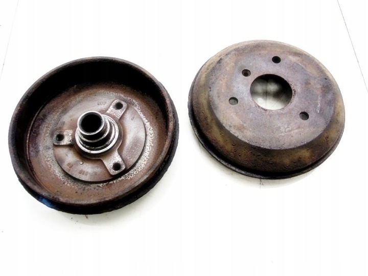 Tambores de freno juego completo Smart Fortwo I