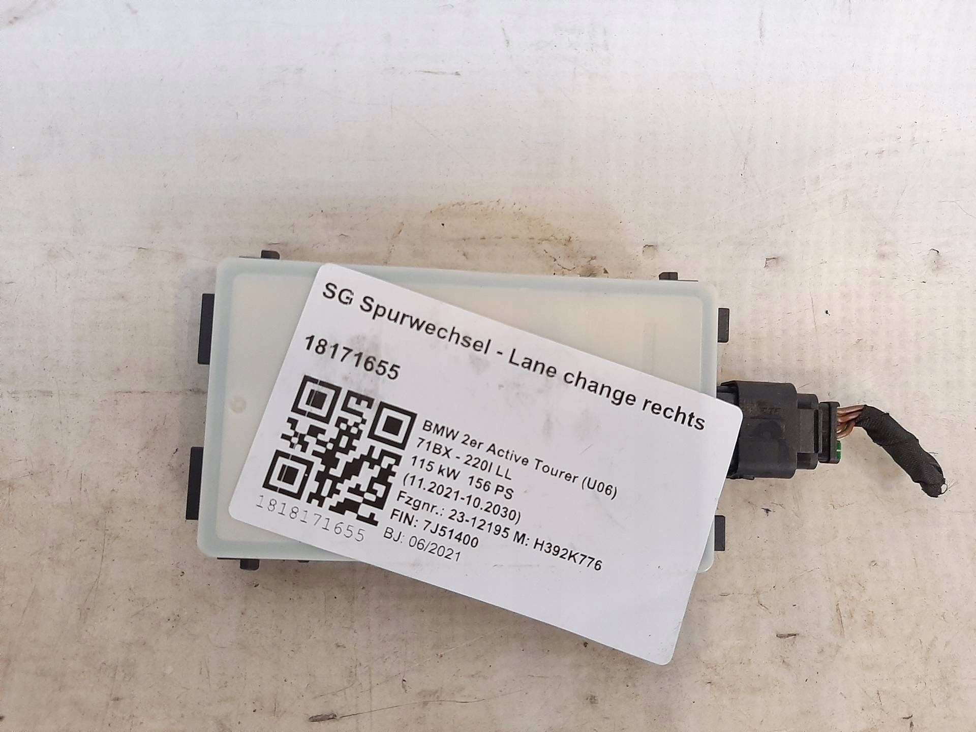Spurhalteassistent BMW 2 U06 X1 U11 X2 U10 image 3