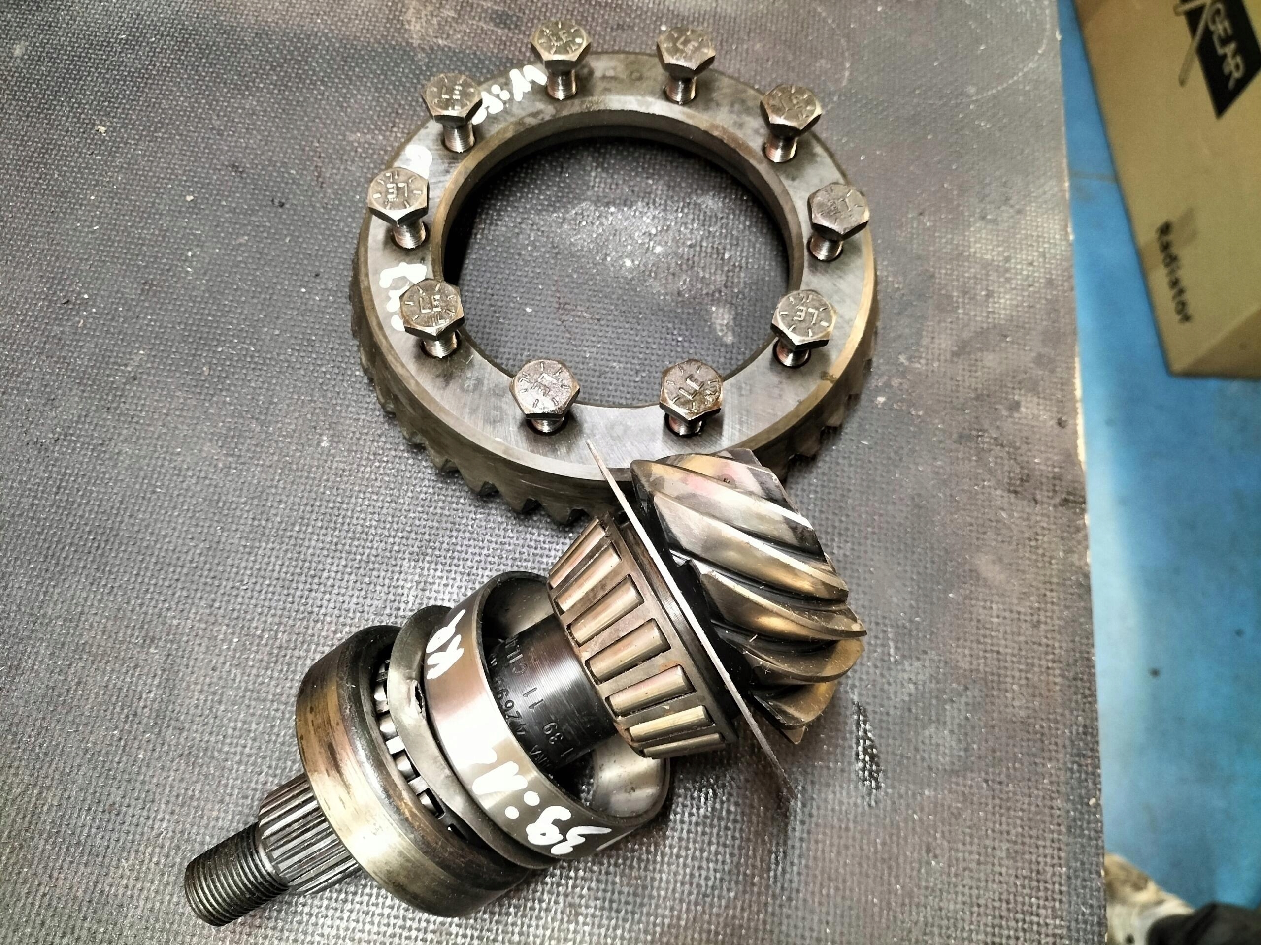 Rapport d'attaque Jeep Cherokee XJ Dana 30 39:11 Complet image 7