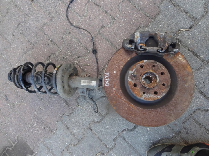 McPherson Strut Spring Right Front Lancia Delta III 50710406