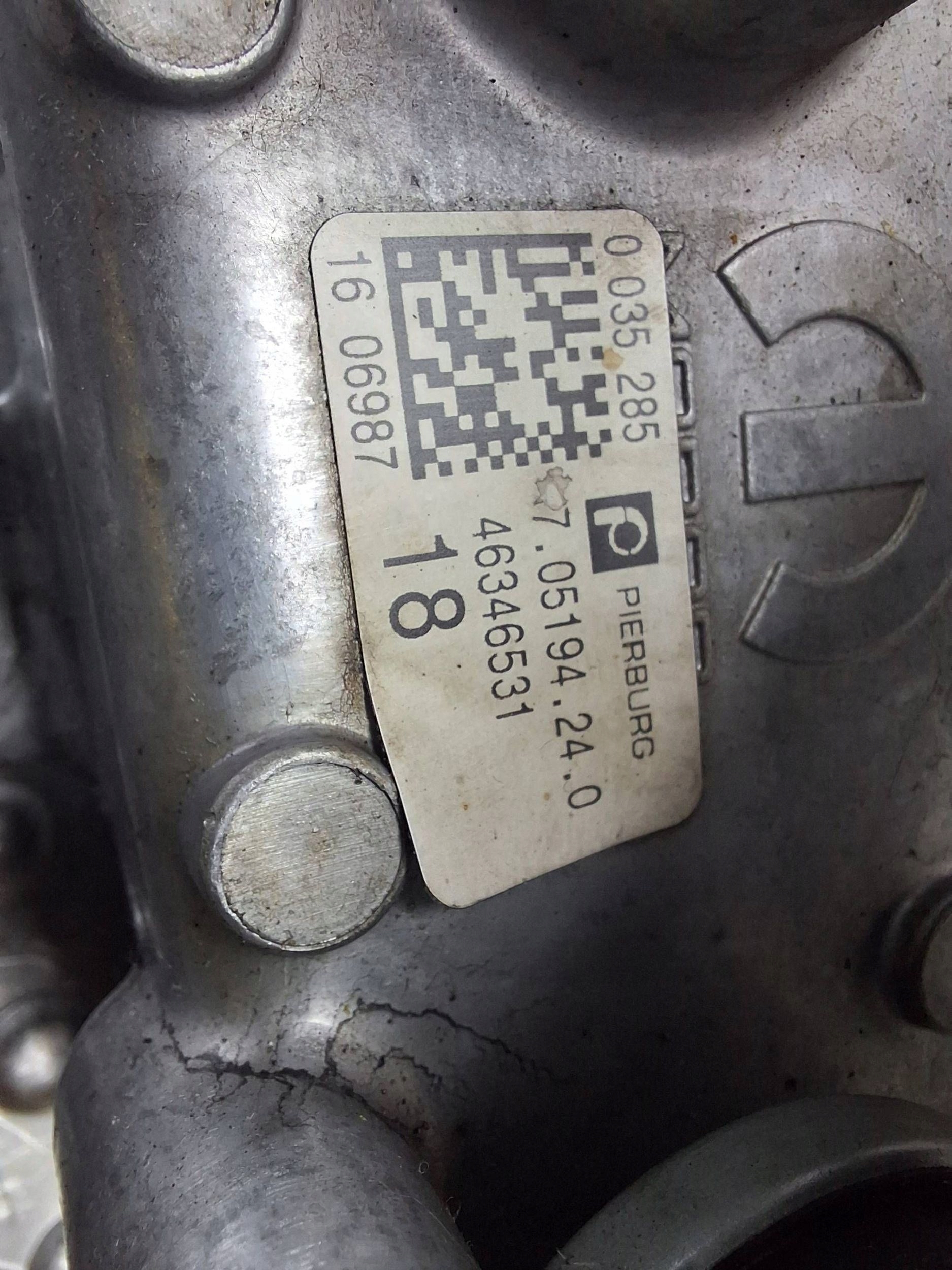 Refroidisseur EGR Alfa Romeo Stelvio 2.2 D 46346531 image 10