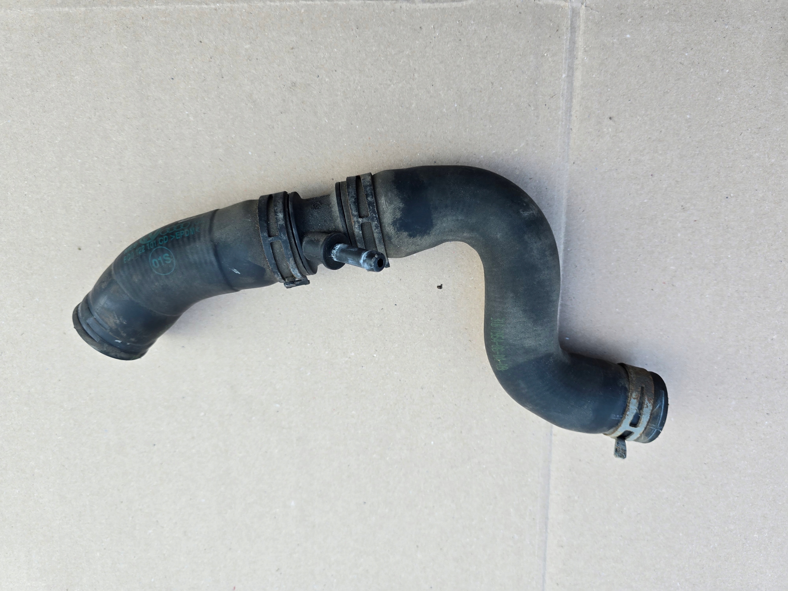 Radiator hose pipe 6Q0122101CD SKODA FABIA II VW POLO
