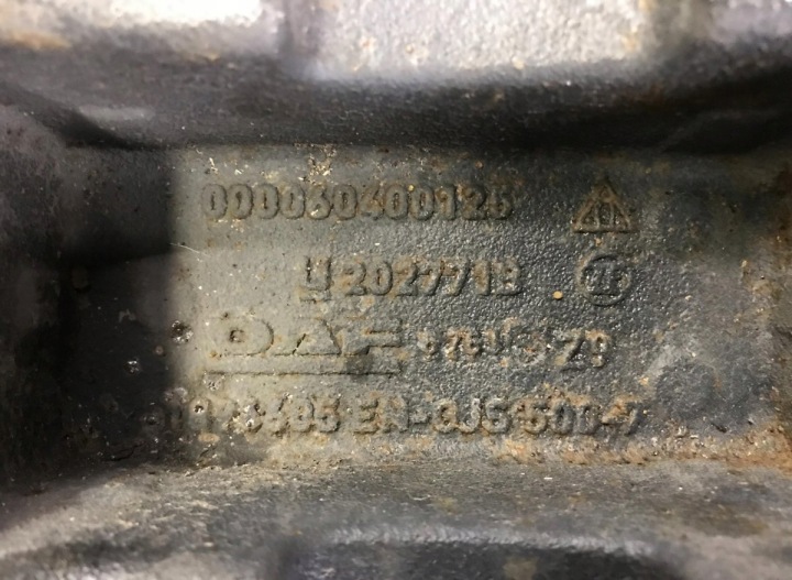 1896605 DAF Fjädringsjusteringskil, höger drivaxel