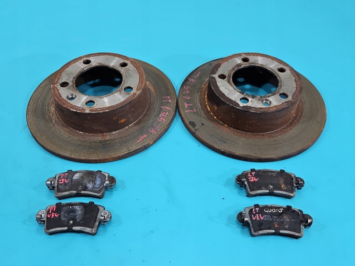 Disques de frein avant plaquettes Opel Movano II 3.0 DTI