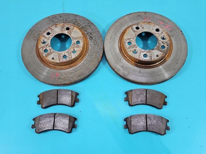 Disques de frein avant plaquettes Mazda 6 I GG 2.0 CITD
