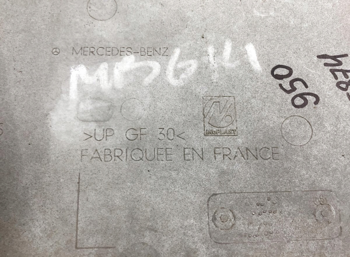 9436601001 MERCEDES-BENZ Plaque de marche en plastique, grande, gauche image 3