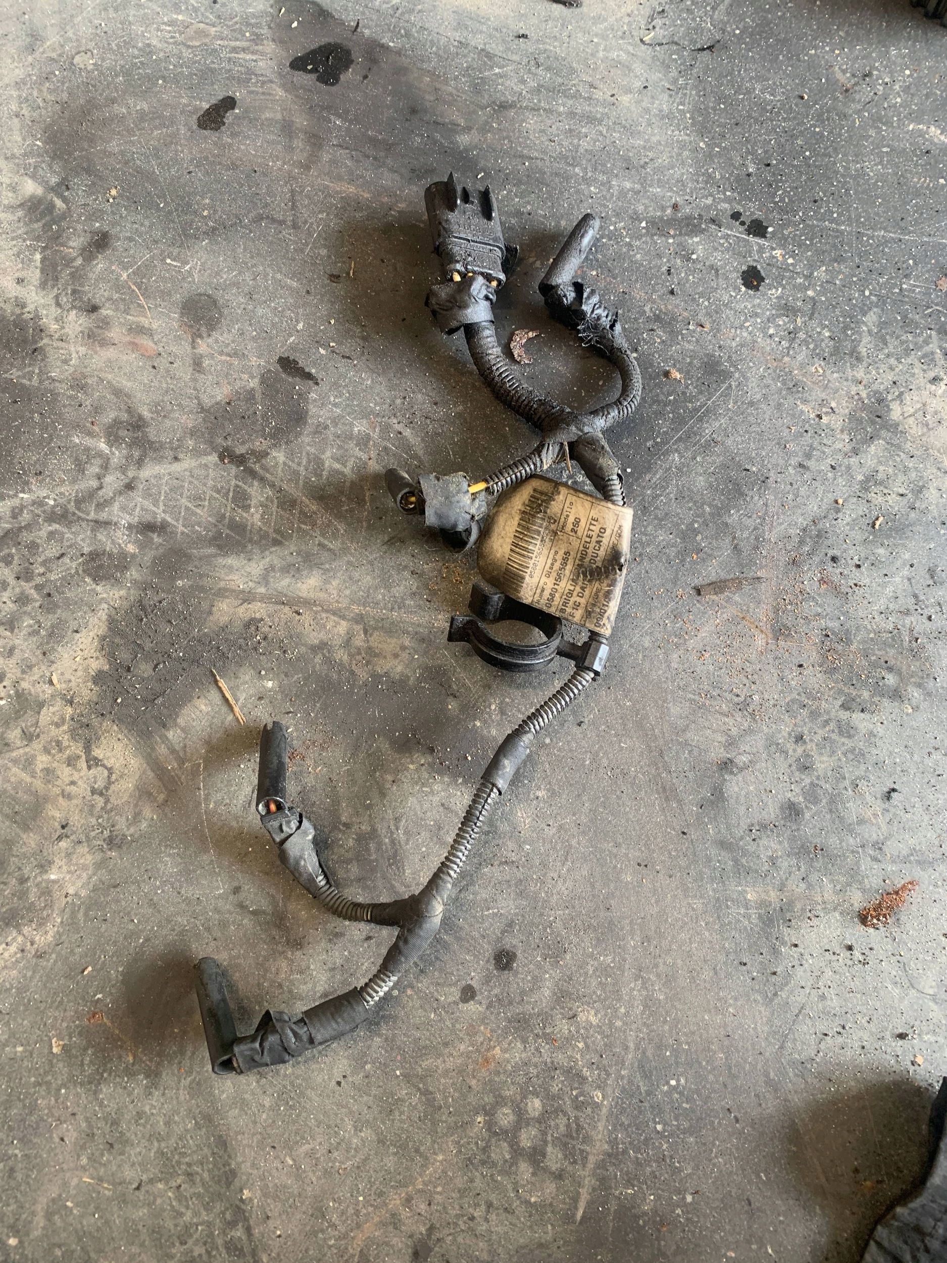 Câble bougies de préchauffage Fiat Ducato 05801565555 image 2