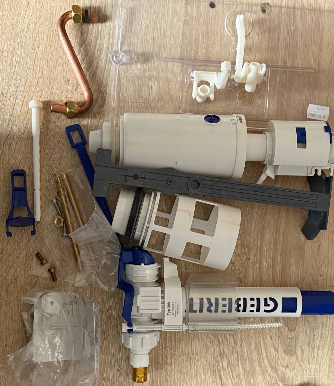Geberit Impuls 240835001 - Conversion d'échappement pour vérins 1978-87 image 2