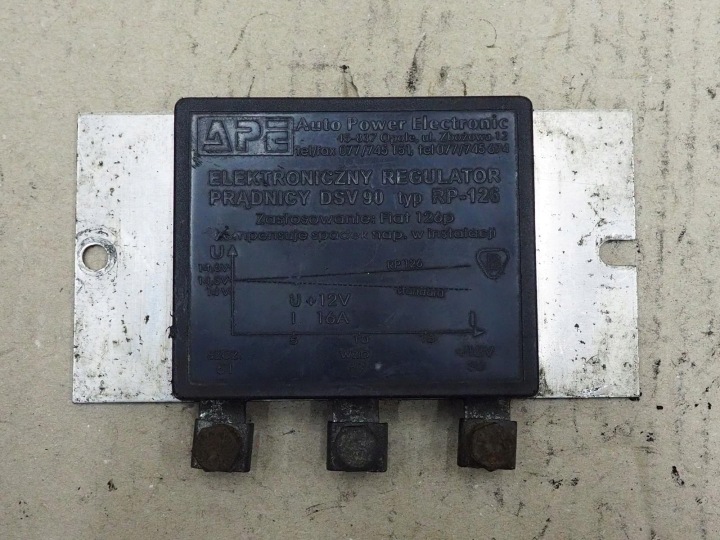 Spänningsregulator FIAT 126P DSV-90 DSV90