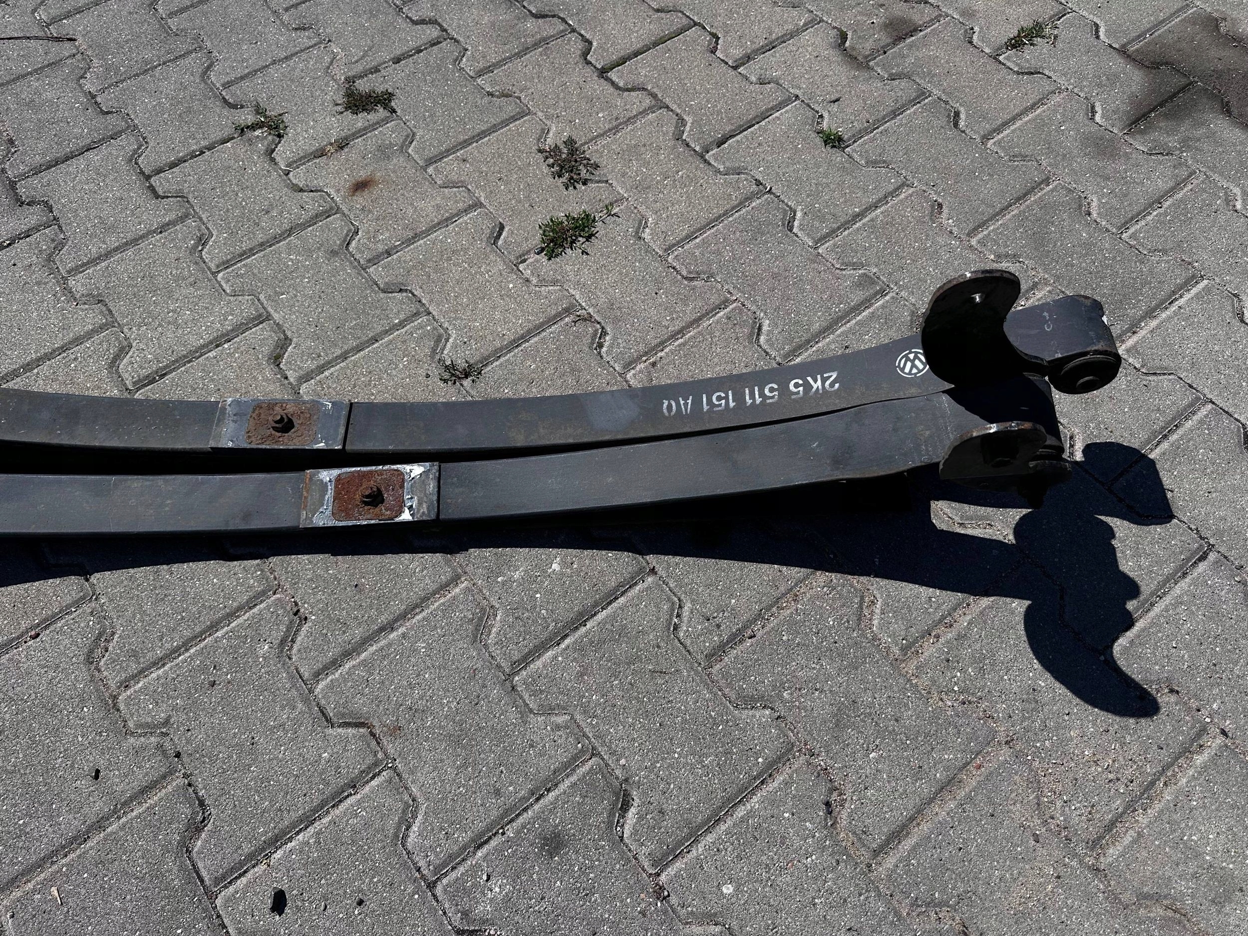 CADDY 2K5 LIFE MOLAS FEIXE TRASEIRO KIT 2K5511151AQ image 3
