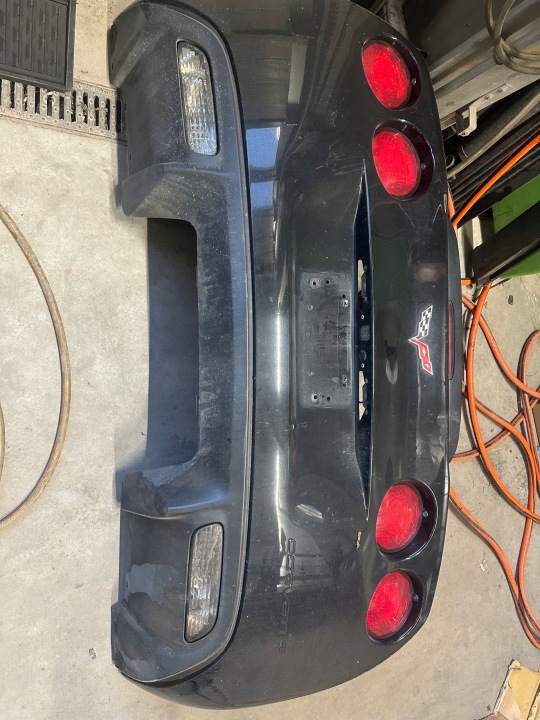 CHEVROLET CORVETTE C6 2005-2013 Rear Bumper Complete