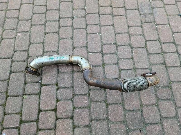Auspuffrohr Netz Verbinder Schalldämpfer Netz 1.6D Opel Astra K
