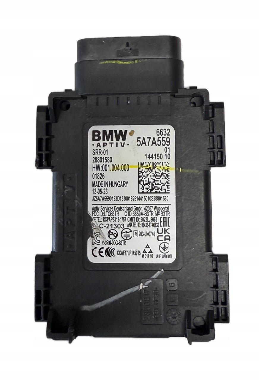 Radarsensor BMW F40 G42 G20 G22 G30 G11 G01 G05 G07 Assistent 5A7A559 image 3