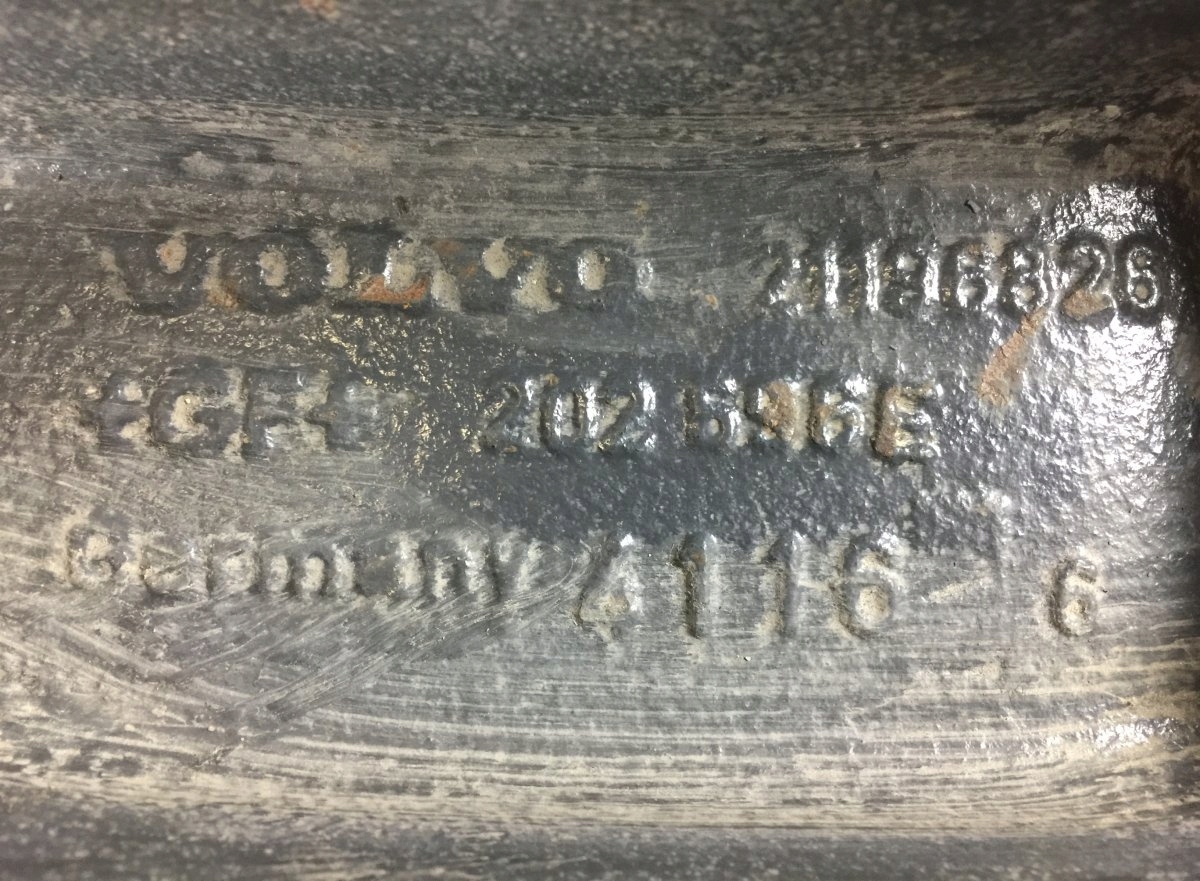 21196826 VOLVO Stötdämpare luftfjädring, höger drivaxel image 4
