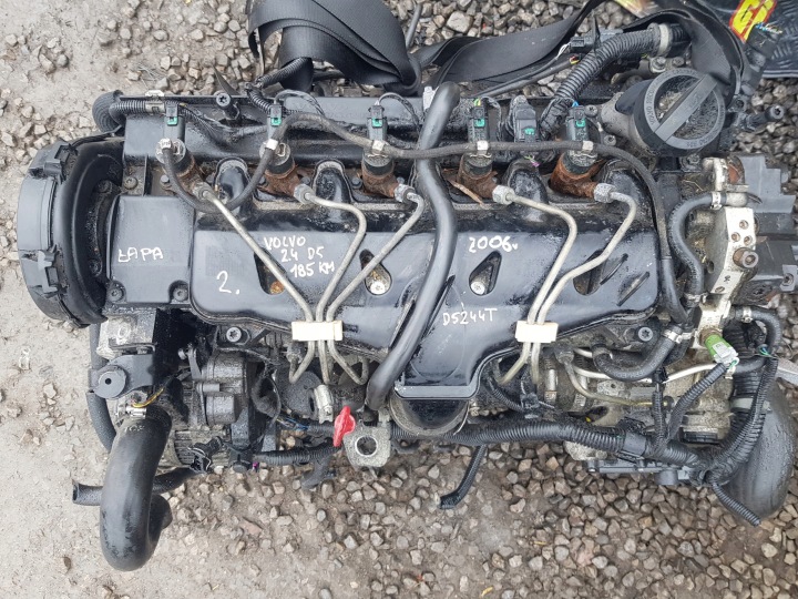 VOLVO S60 S80 V70 2.4 D5 185KM D5244T Motor komplett KPL 174 TKM