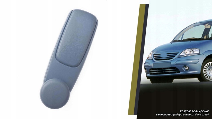 Citroen C3 1 I mk1 ikkunanostimen kampi sininen