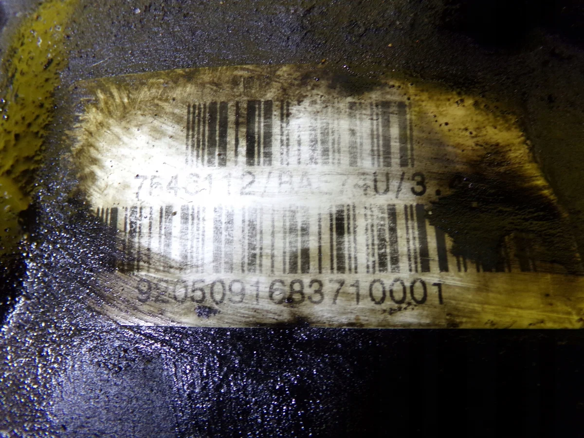 BMW X3 E83 3.0D 2007 Front Differential Axle image 6