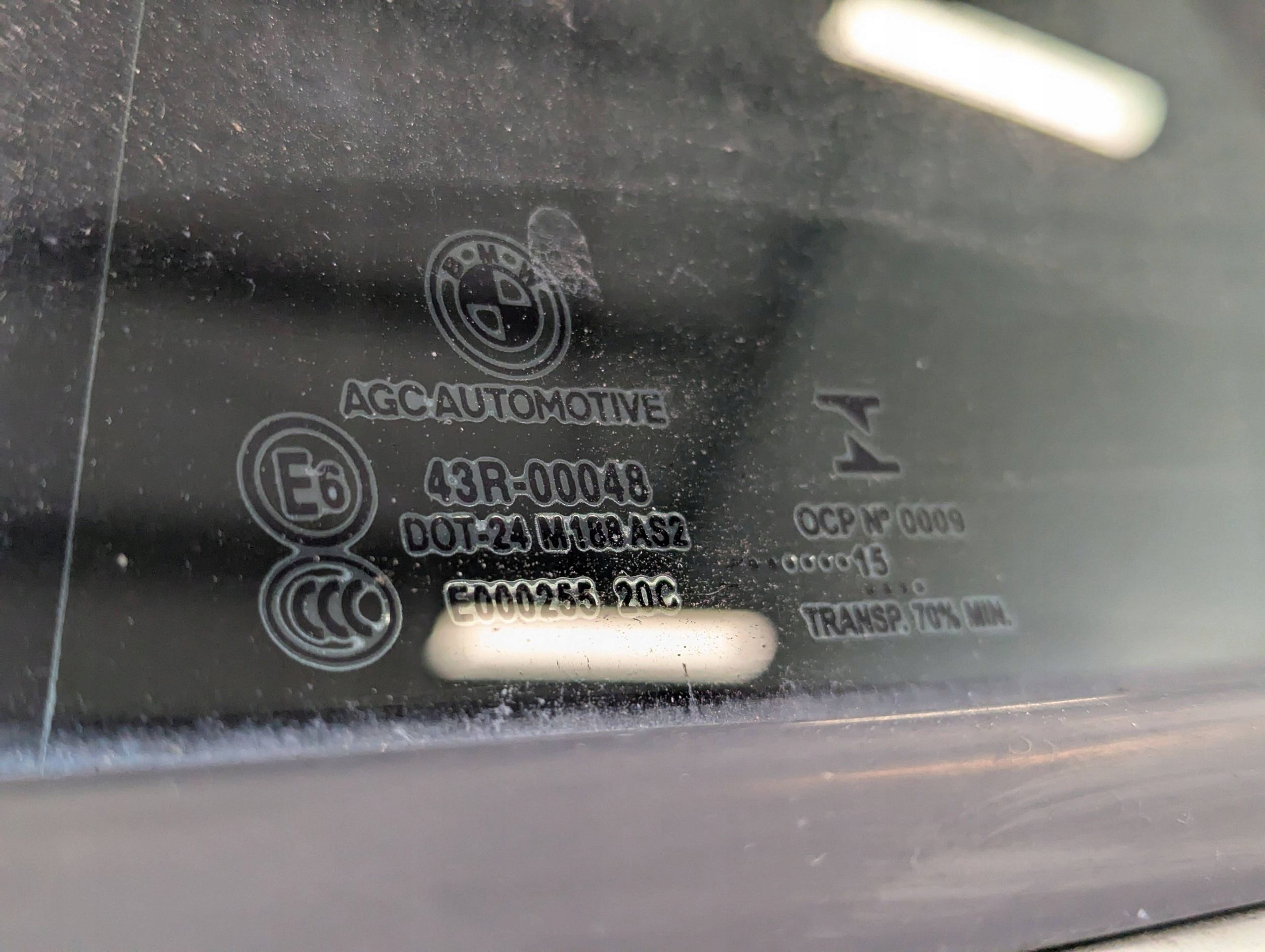 BMW X1 E84 2009-2015 bakre vänster dörr vit image 3