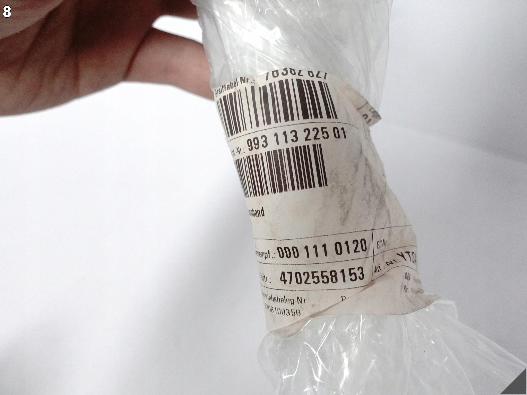 PORSCHE 911 993 93-98 COLLIER SILENCIEUX ÉCHAPPEMENT FIXATION 99311322501 image 9