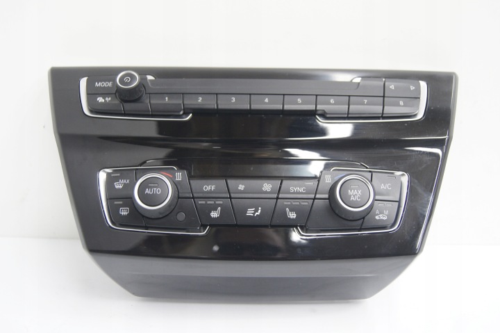 BMW X1 F48 Ilmastointipaneeli Radio 9371457 9371460 Piano Black Kotelo