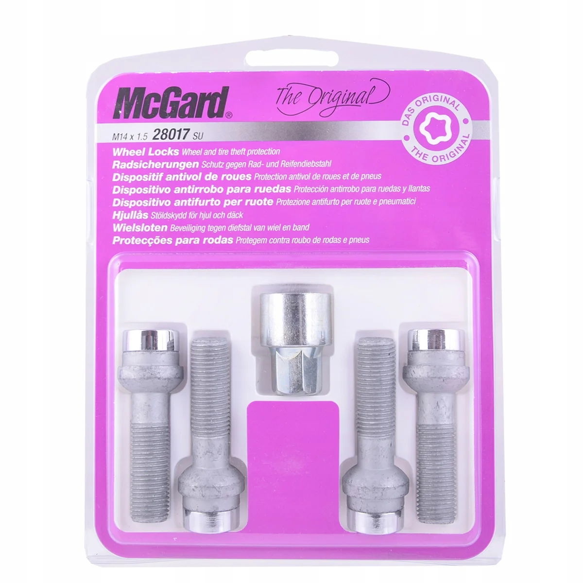 Tornillos Antirrobo McGard 14x1,5x45mm