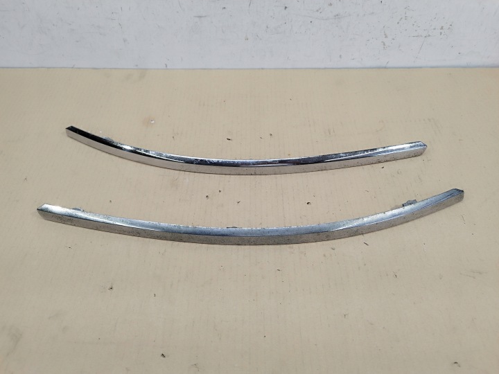 MOLDURE CROMADA PARA- CHOQUE AUDI A6 C6 2005-2008 ESQ + DIR 4F0853066 4F0853065 DIANT