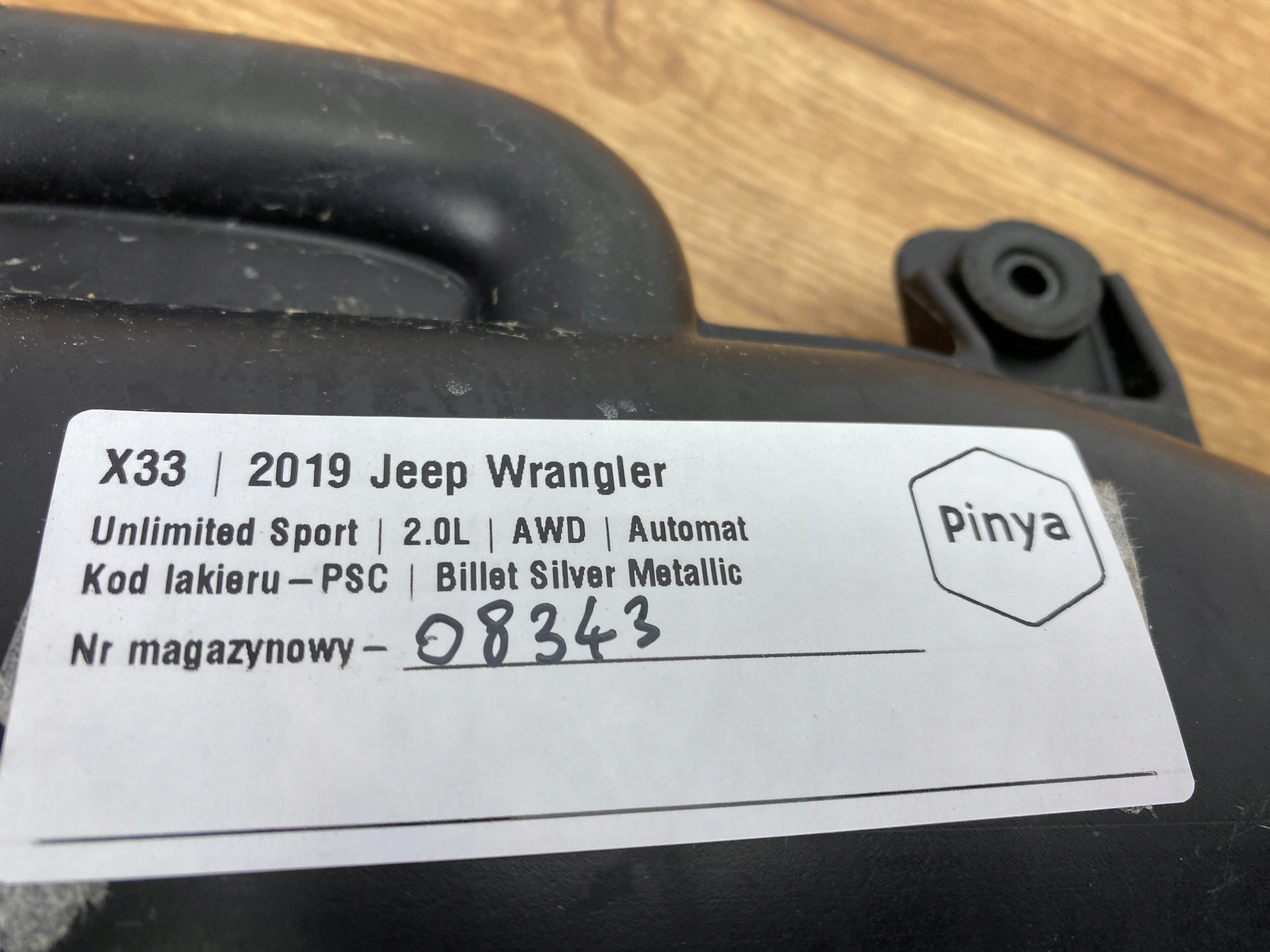 Inlaatbuis luchtleiding Jeep Wrangler JL 2018+ USA image 9