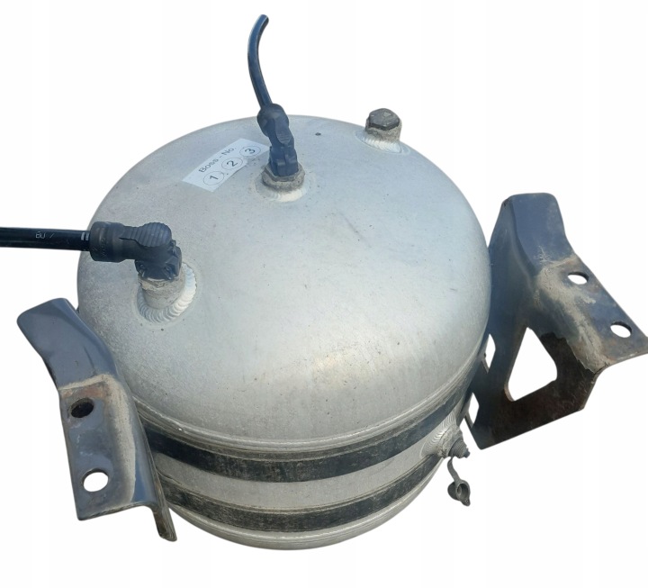 Luchttank aluminium + beugels Renault Gama T