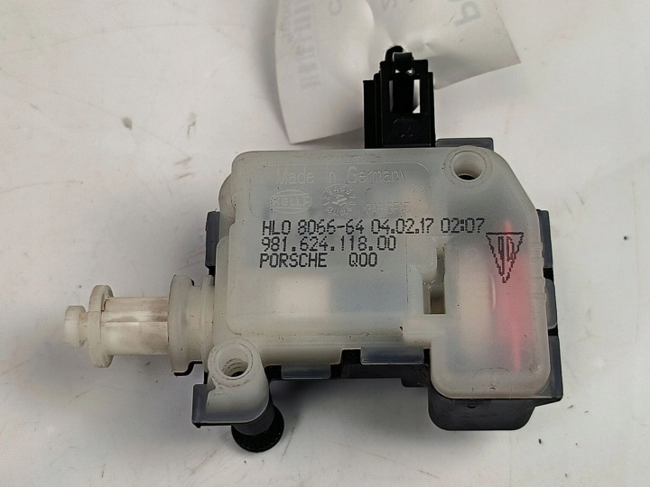 Porsche Boxster 982 2017 Stellmotor Kofferraumdeckel hinten