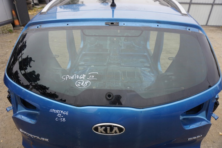 KIA SPORTAGE III VITRO TRASEIRO PORTA-MALAS 2012