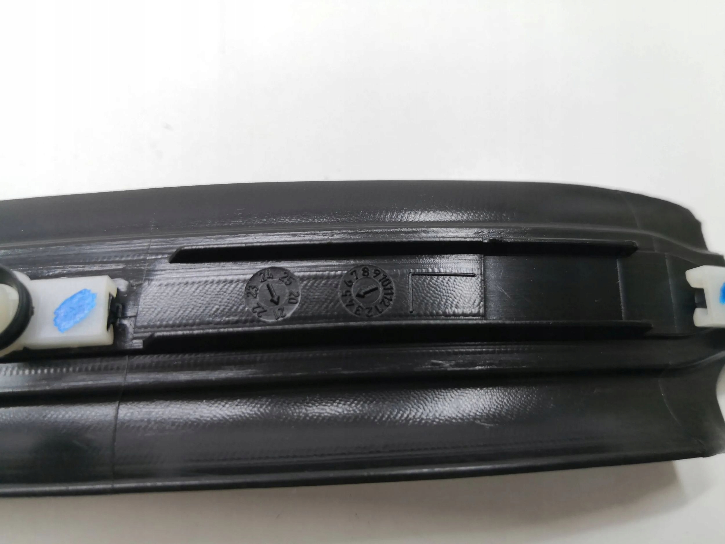 Rubber door pillar trim BMW iX 23- left rear OEM 51338495529