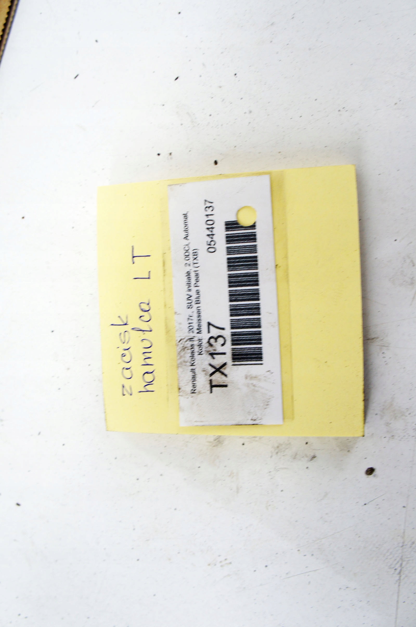TX137 Renault Koleos II 2.0d Bremssattel links hinten 440104CA0A T505241 image 6