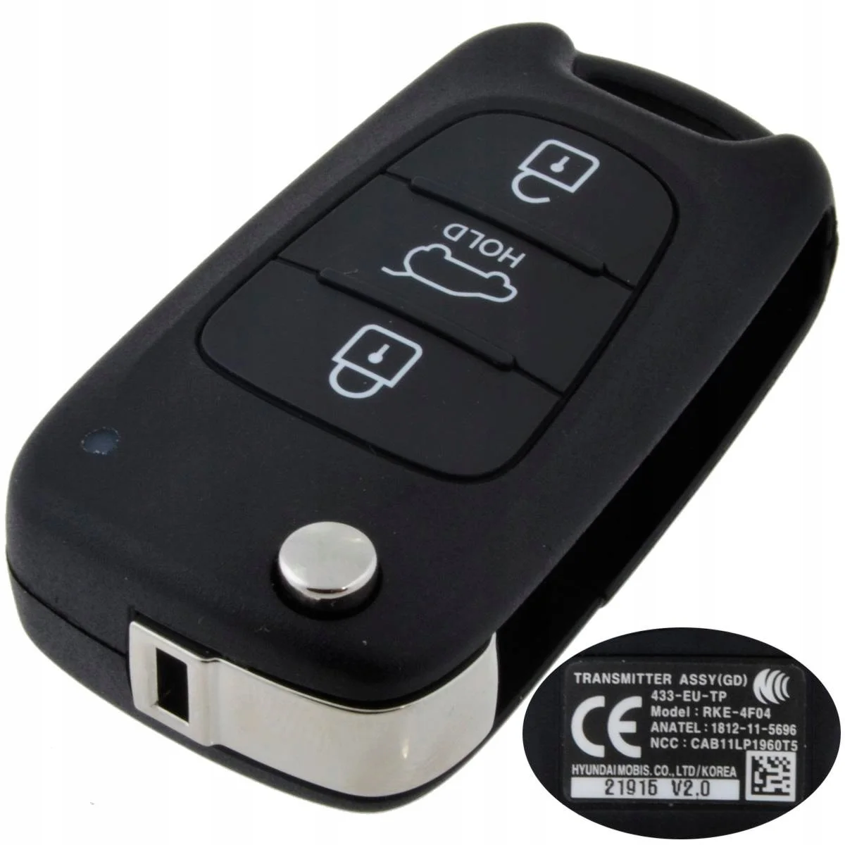 Schlüssel Hyundai i30 2012-2015 ELE129