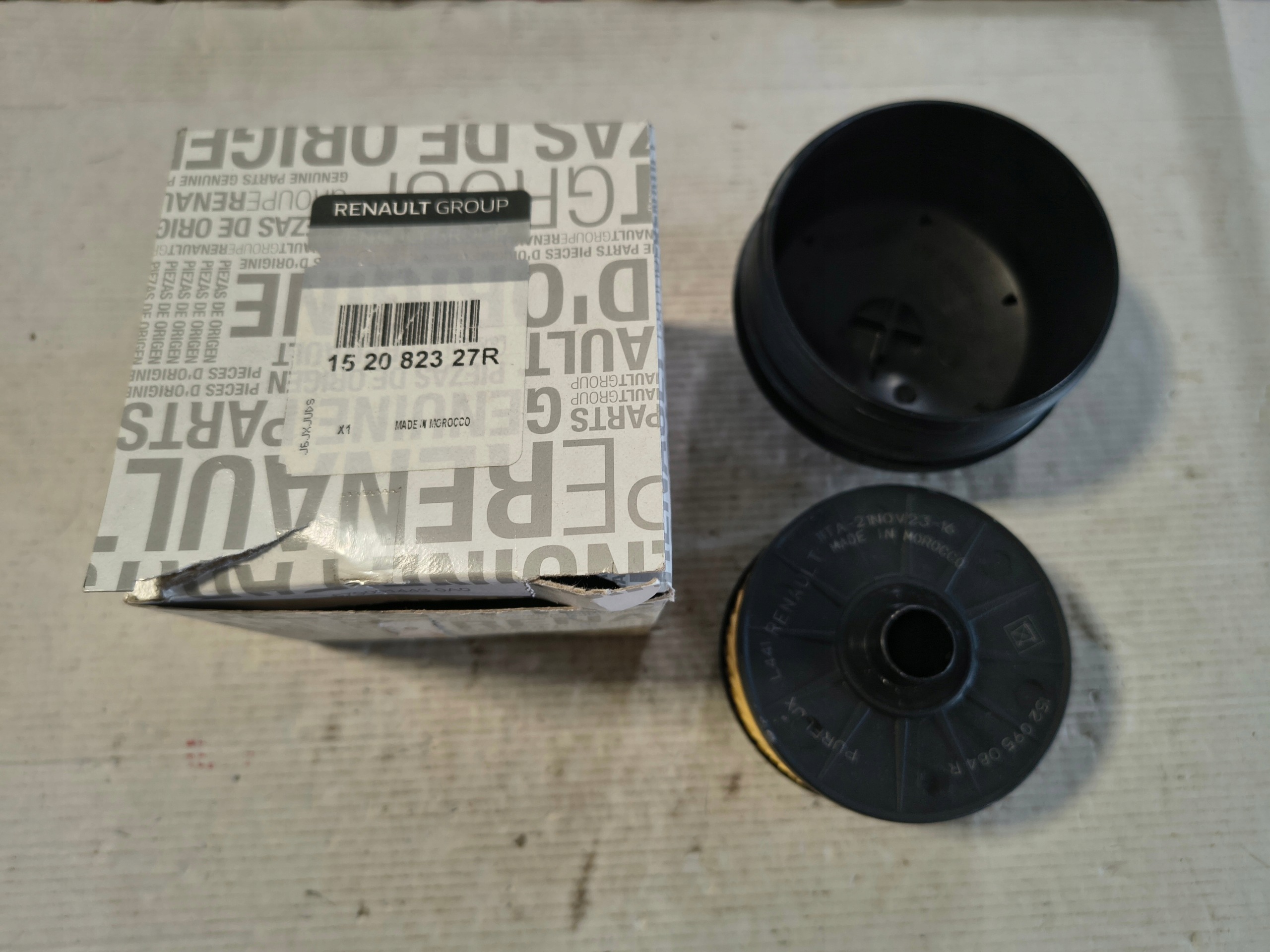 Öljysuodattimen mutteri OEM 152082327R Nissan Qashqai