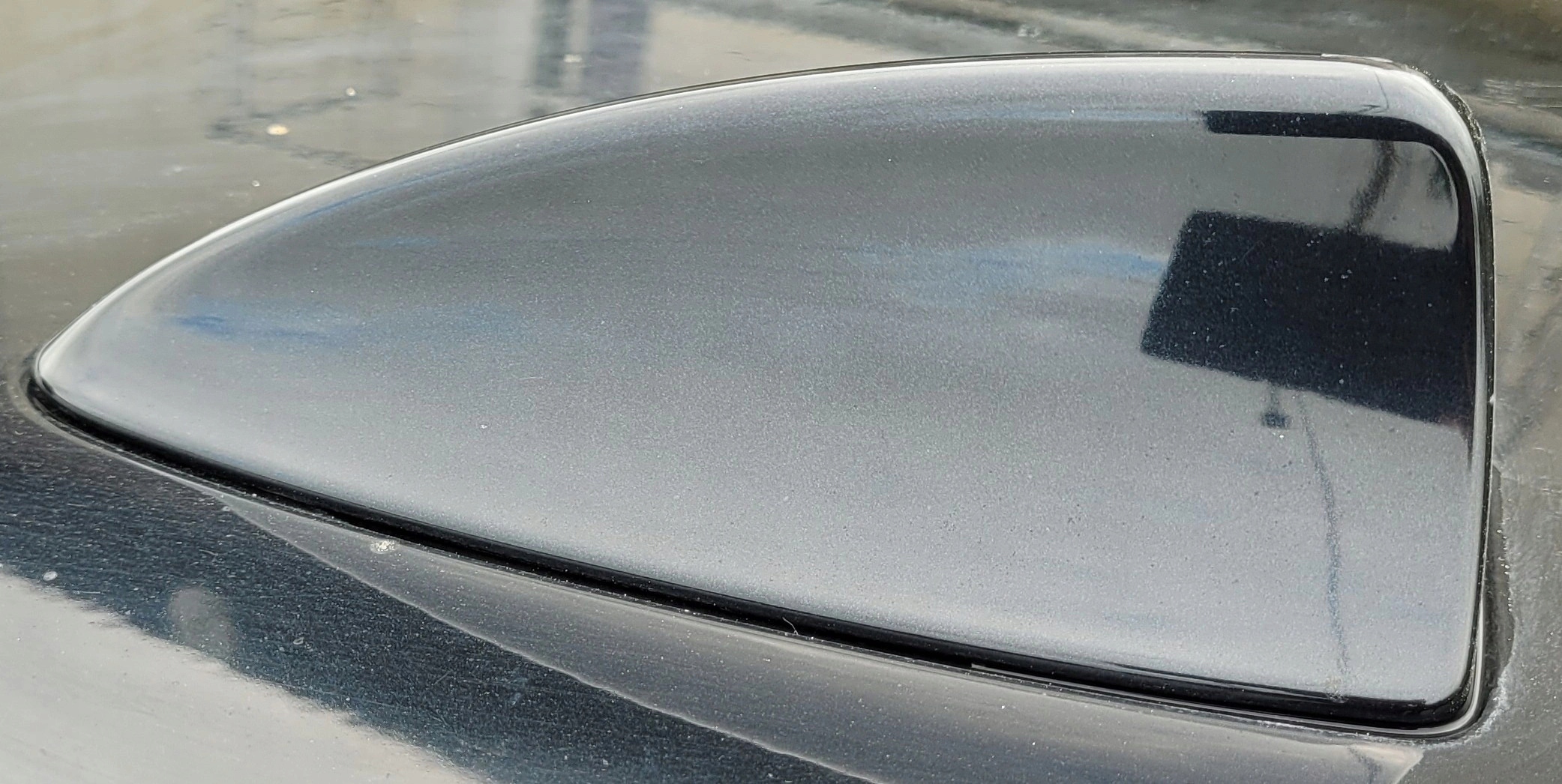 Boîtier d'antenne de toit BMW E60 E61 475 Noir Saphir image 2