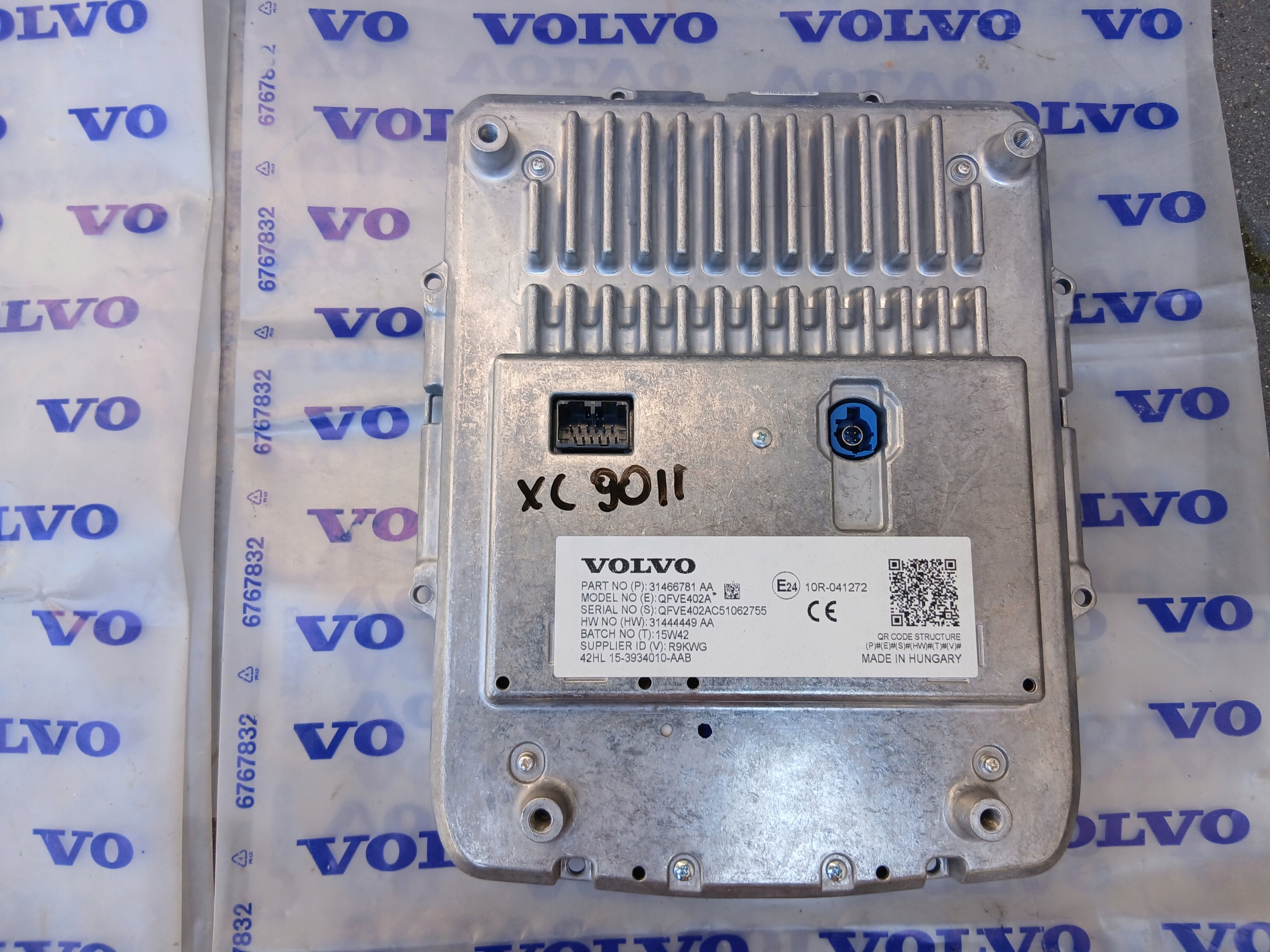 Écran Volvo XC90 II 2016 31466781AA image 3