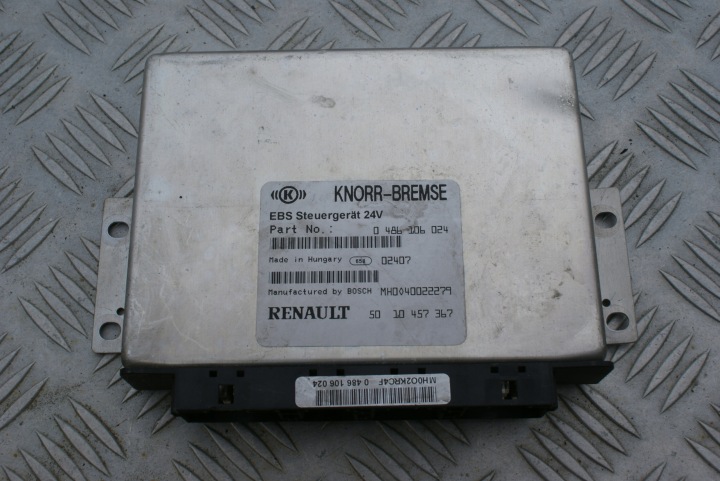 EBS-ohjain Knorr-Bremse 24V 0 486 106 024 Renault 5010457367