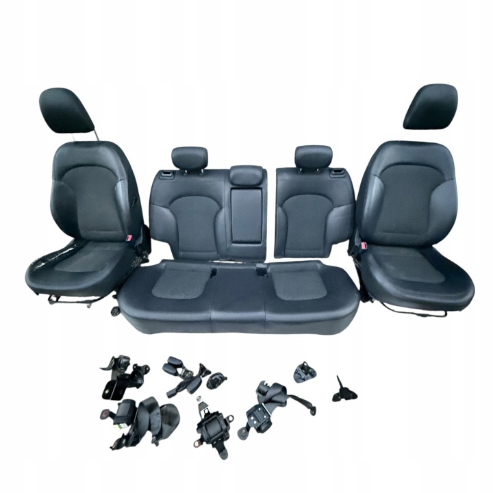 Seats Bench Belts Set Half Leather Hyundai IX35 2010-2016r