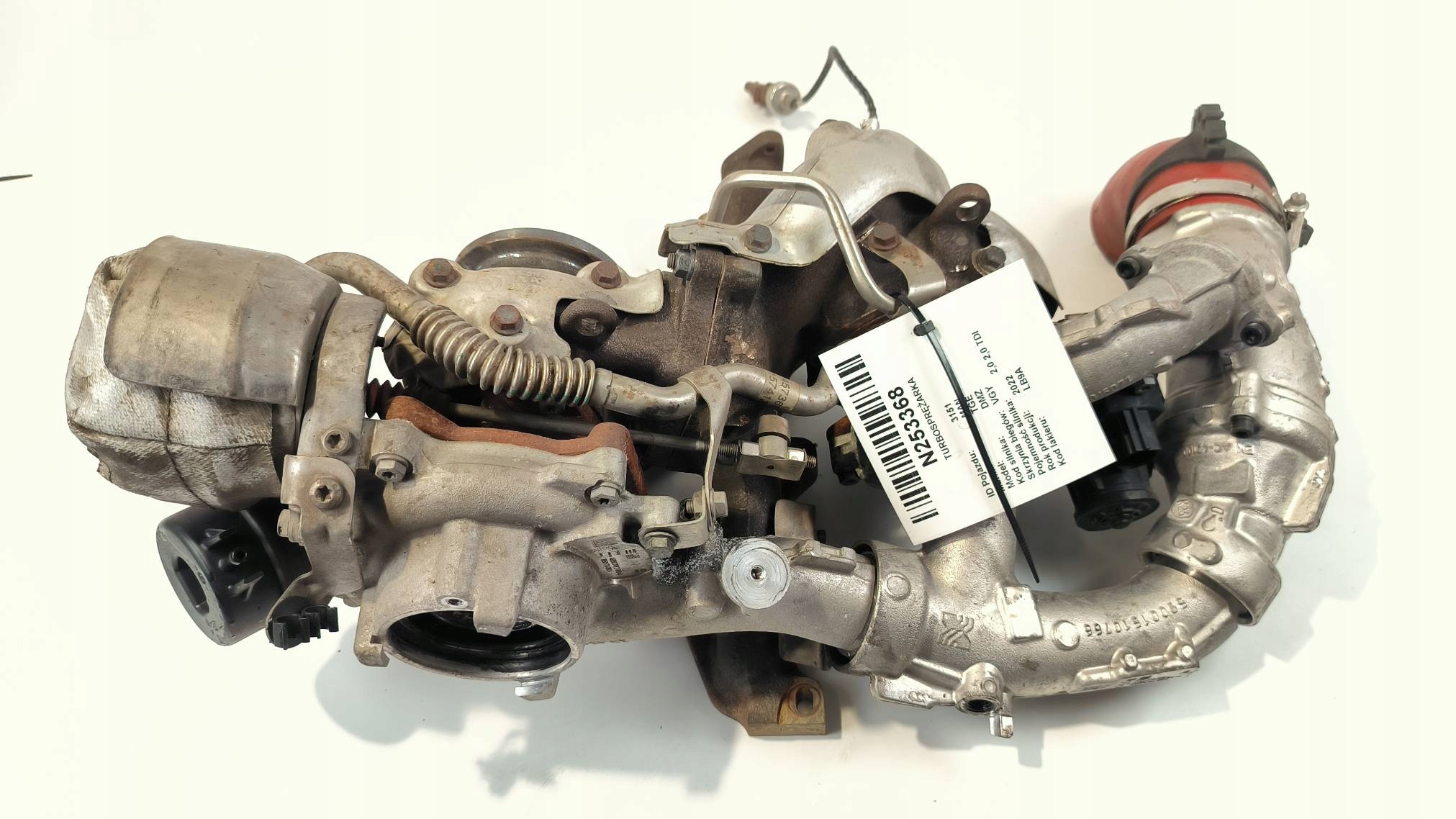 Turbocompresseur 16359700102 MAN Crafter image 8