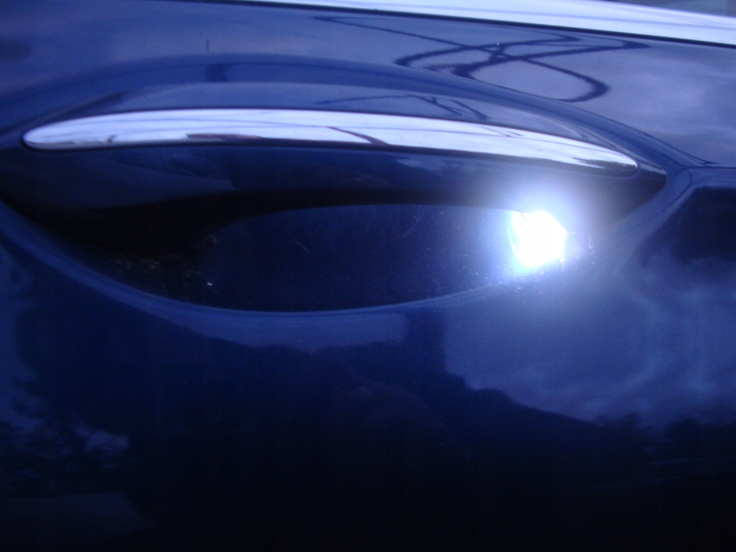 Tür rechts vorne A76 Tiefseeblau BMW 7 F01 F02 08-15 image 5