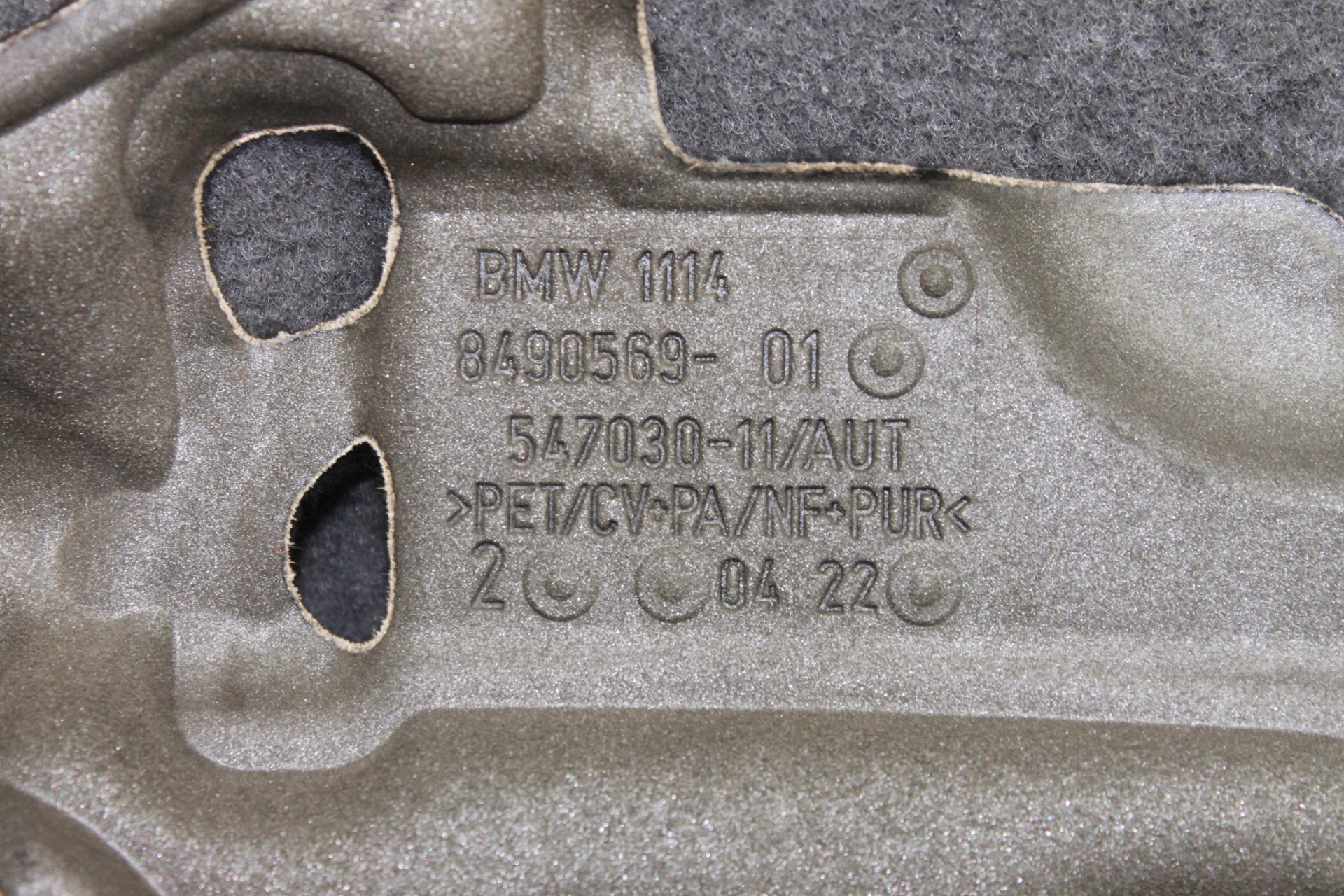 Escudo térmico motor OEM 8490569 para BMW N57 3.0D image 3