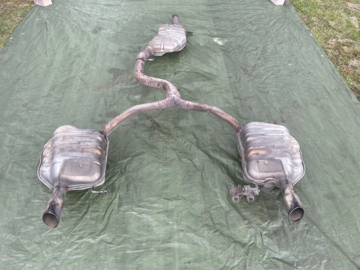 VW PASSAT B6 4-MOTION 3.2 FSI Exhaust Muffler Complete